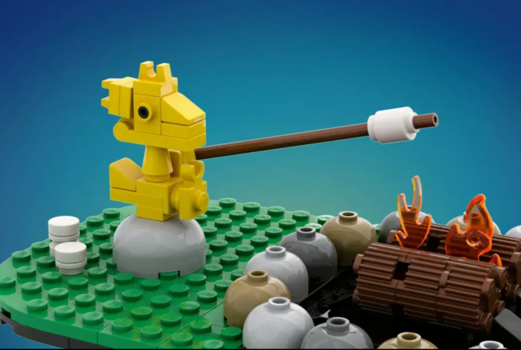 LEGO Ideas snoopy campfire bossofdos64 2 1024x688