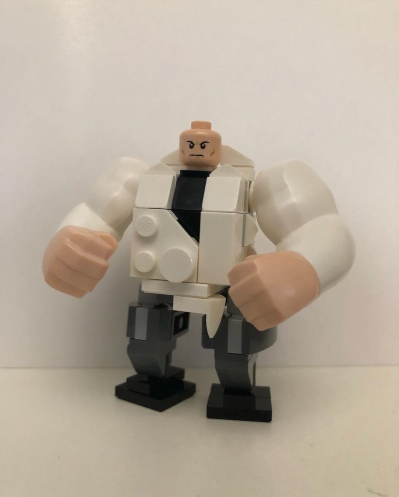 LEGO Marvel Kingpin brick built 1