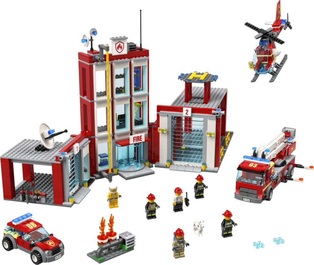 LEGO CITY 77944 Fire Station Headquarters 1 1024x863