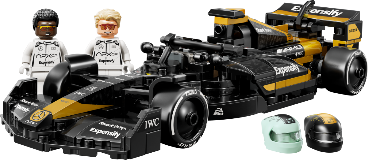 lego speed champions 77252 APXGP Team Race Car from F1 The Movie 5 1200x523