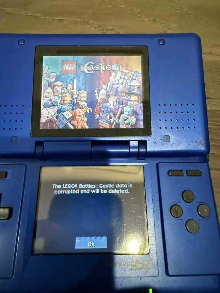 Lost Media Busters LEGO Castle DS Cartridge 2 768x1024