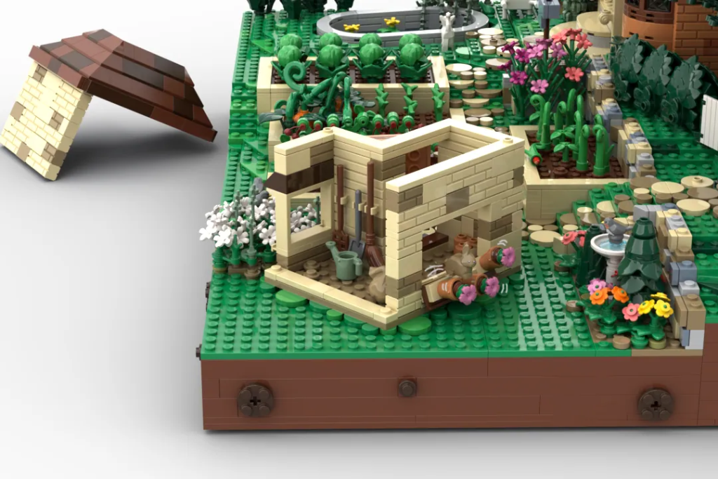 LEGO Ideas Peter Rabbit and the Garden 9 1024x683