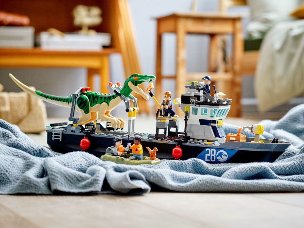 LEGO Jurassic World 76942 Baryonyx Dinosaur Boat Escape 6