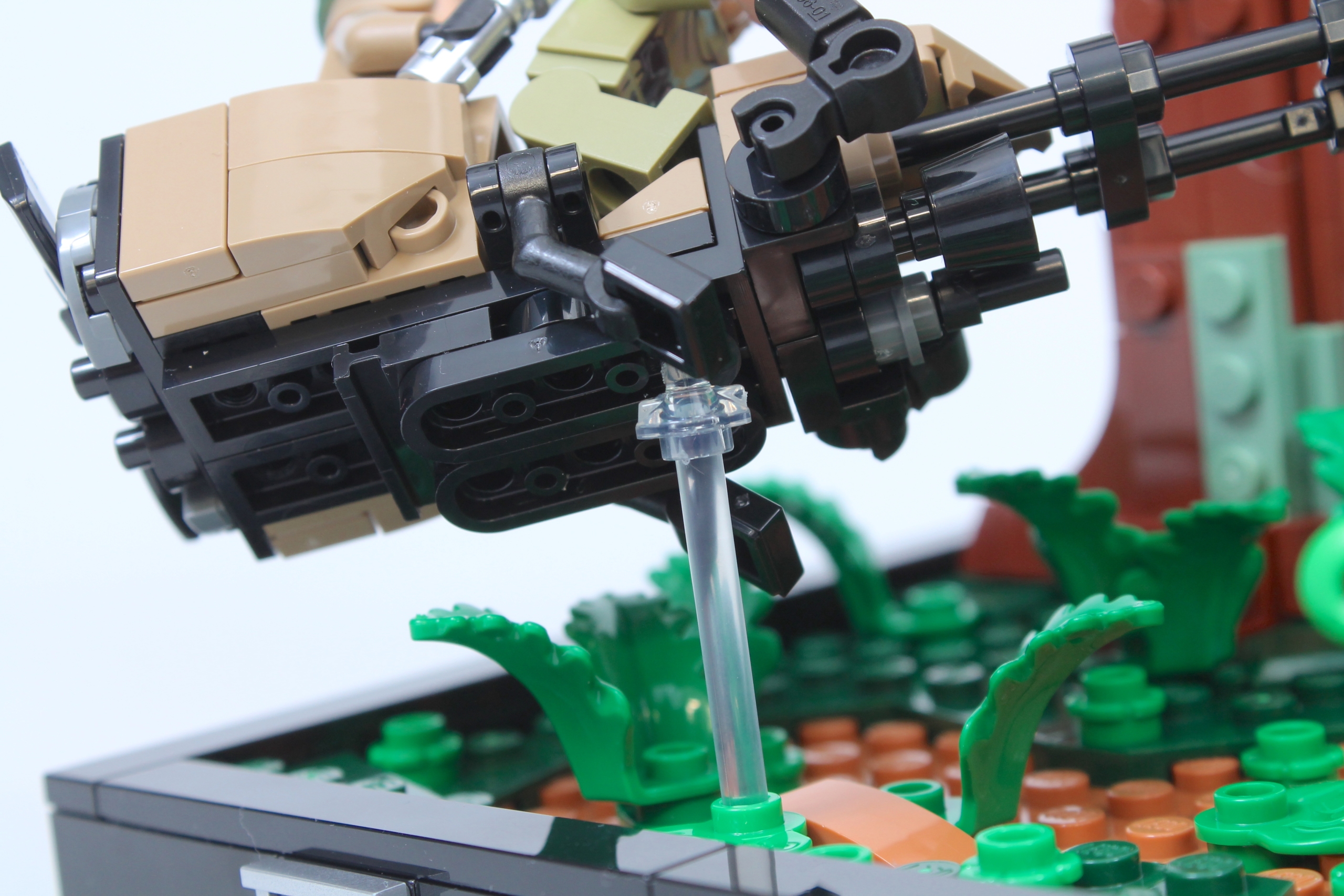 LEGO Star Wars 75353 Endor Speeder Chase Diorama review 14 scaled