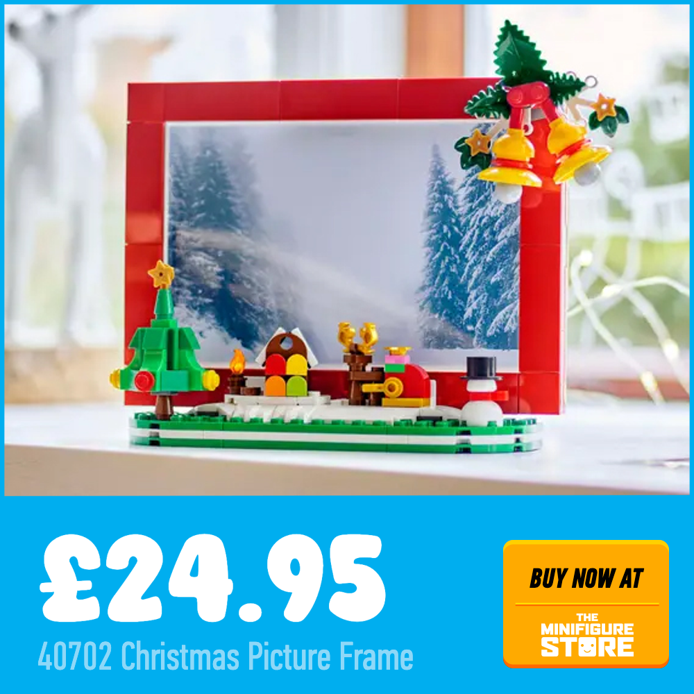 LEGO 40702 Christmas Picture Frame The Minifigure Store deal card