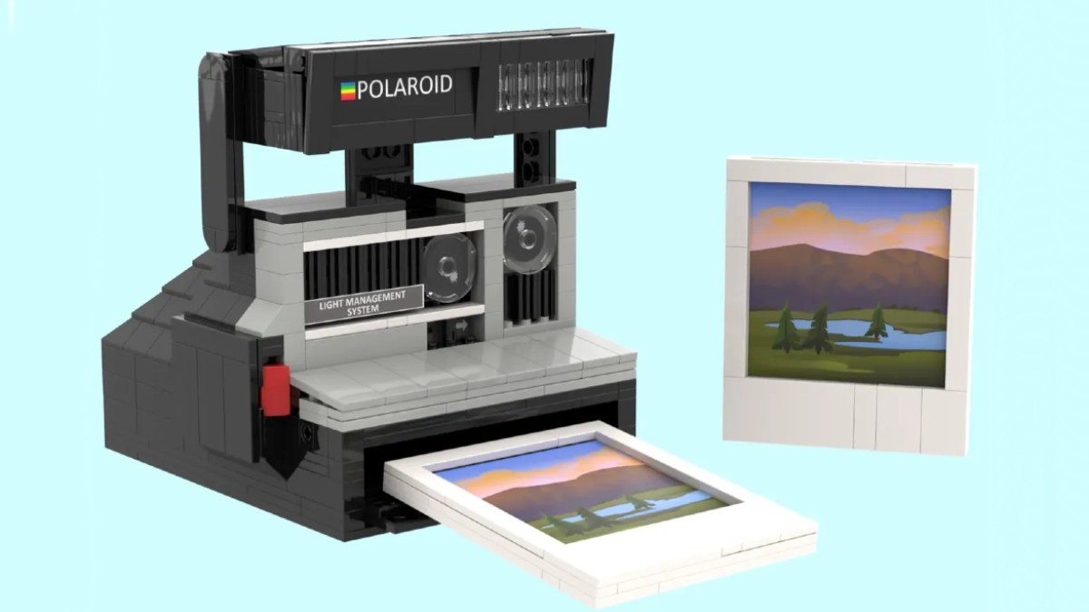 A working Polaroid camera is now in the LEGO Ideas review