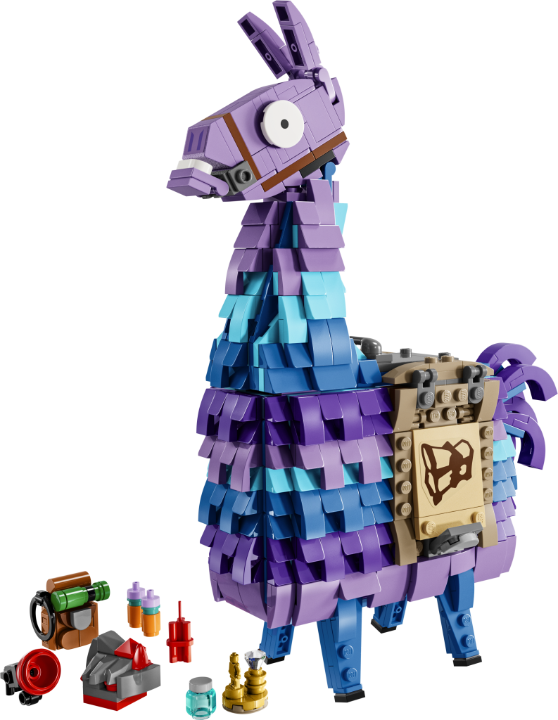 LEGO fortnite 77071 supply llama contents 793x1024