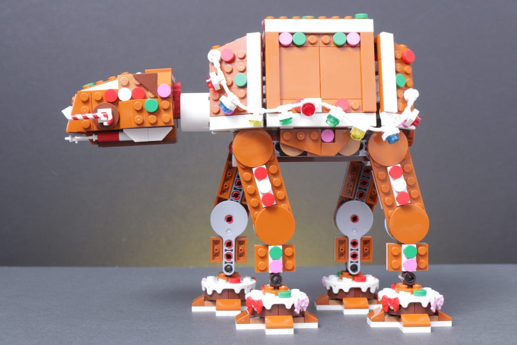 LEGO Christmas 2025 sets 40812 Snowman Ornaments 40809 Festive Gingerbread House 40820 Up Scaled Santa Minifigure 40806 Gingerbread AT AT Walker review 27 1024x683