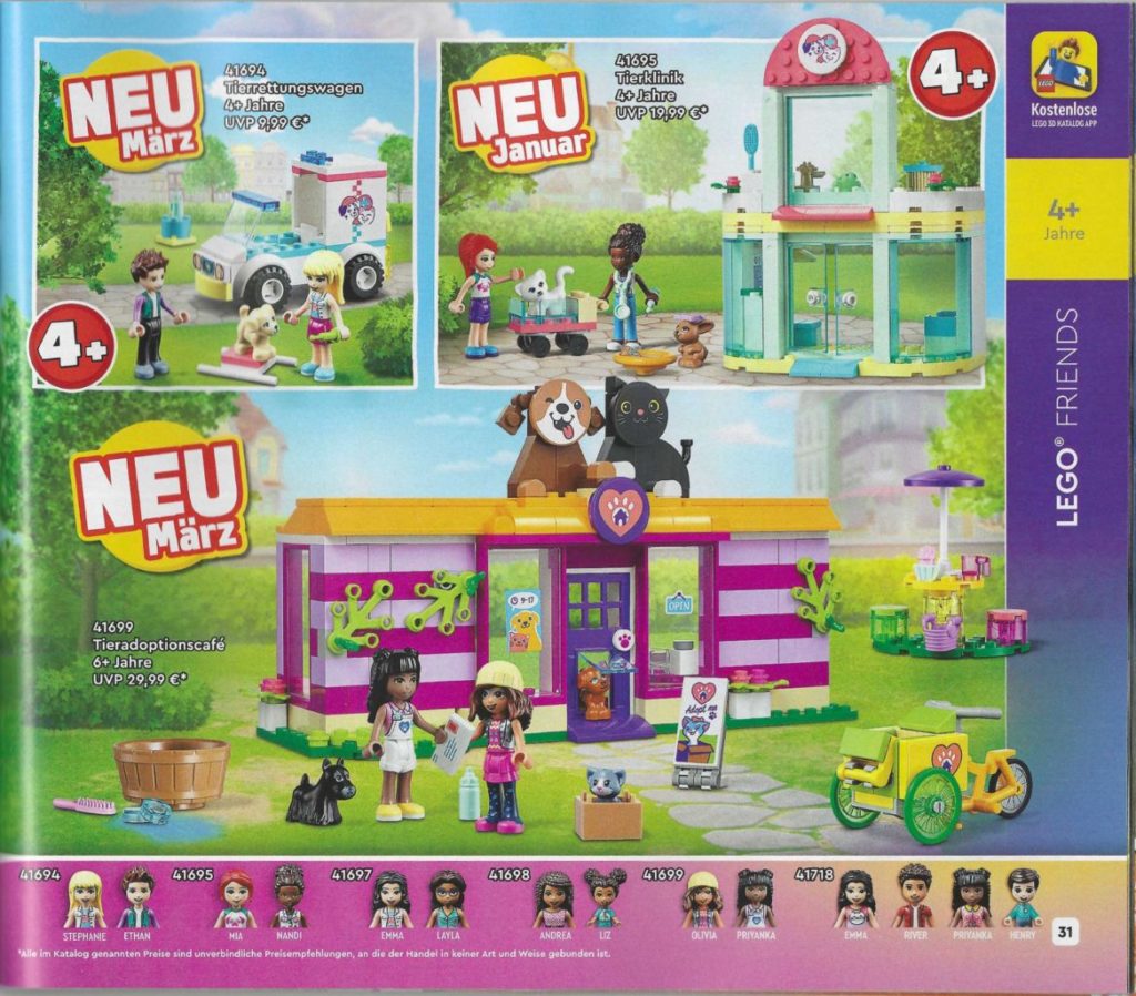 LEGO Friends catalogue 2022 1 1024x898