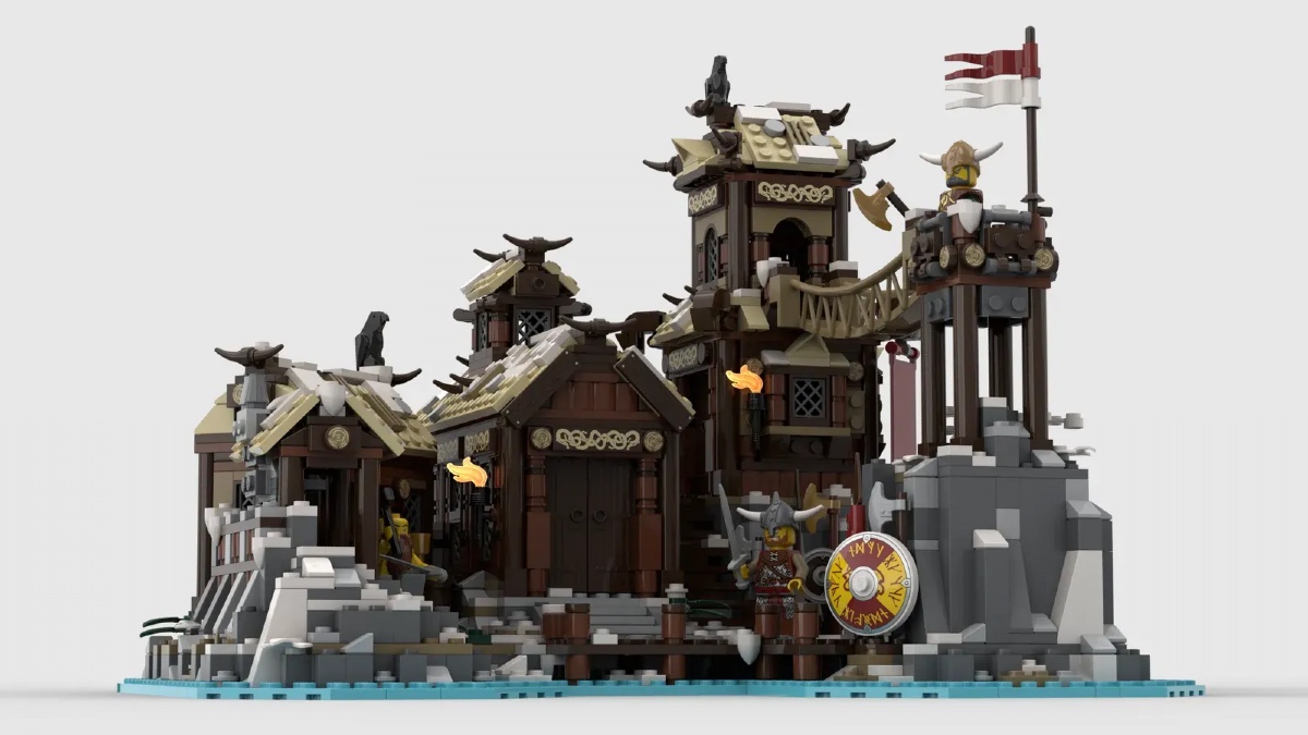 First four LEGO Ideas 2023 sets listed online, including Viking Village