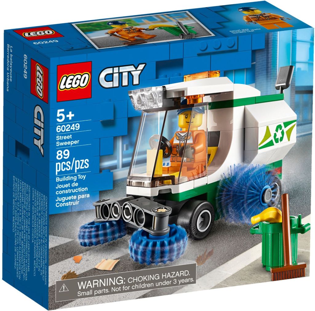 LEGO City 60249 Street Sweeper 1