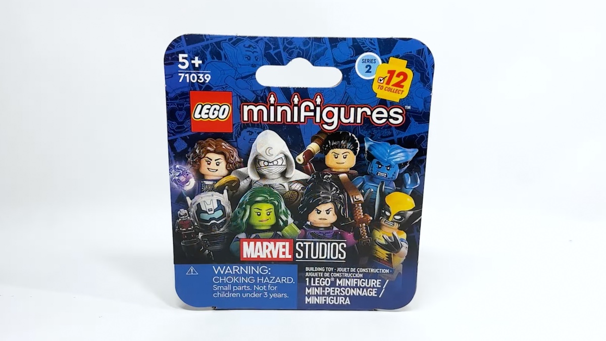 Closer look at new LEGO Collectible Minifigures 71039 Marvel Series 2 cardboard packaging