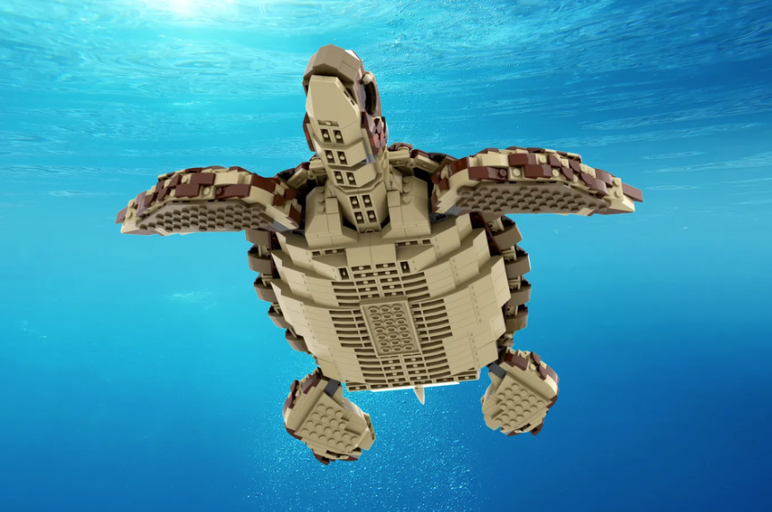 LEGO Ideas Sea Turtle 5