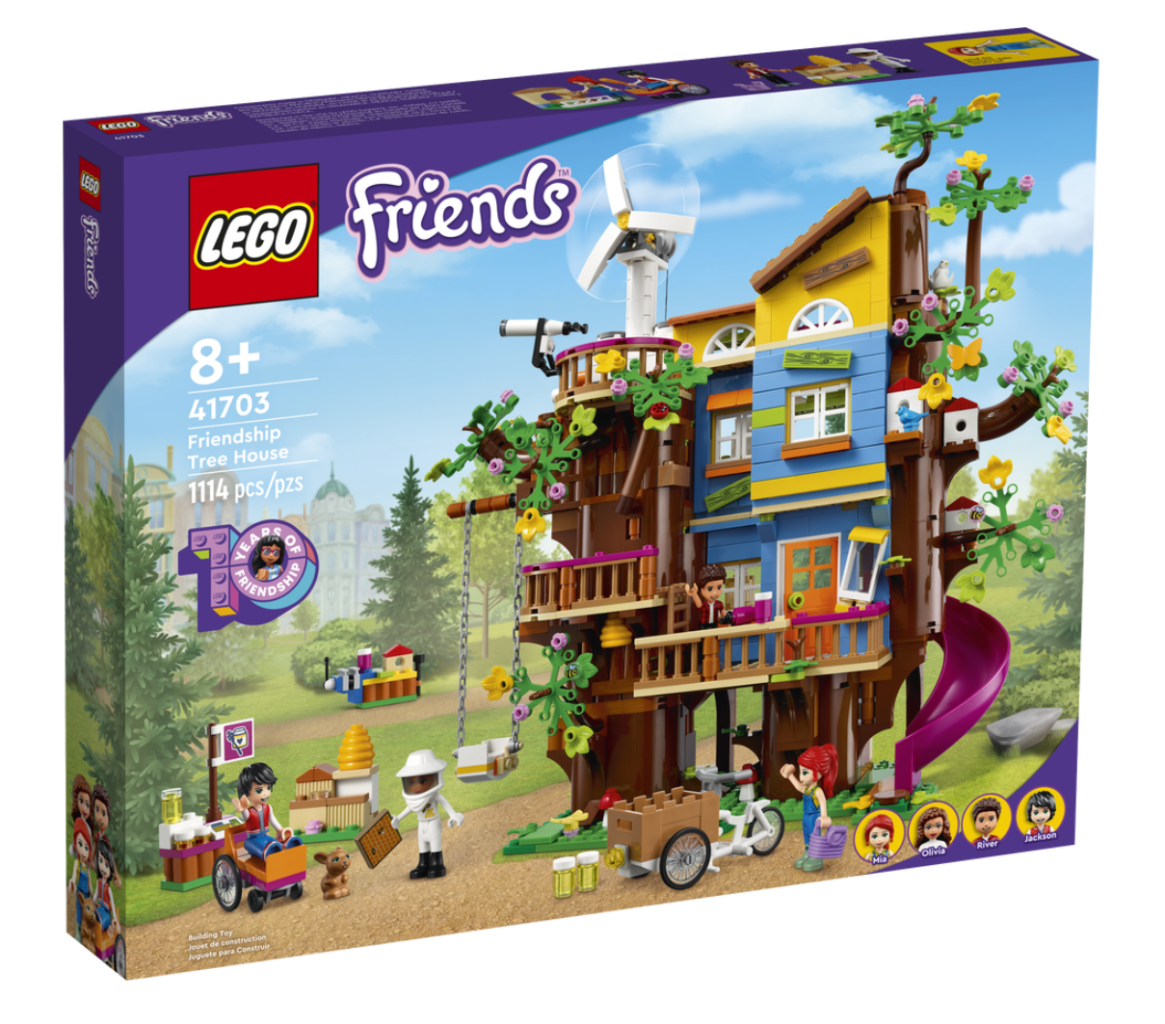 LEGO Friends 41703 Friendship Tree House includes hidden secrets