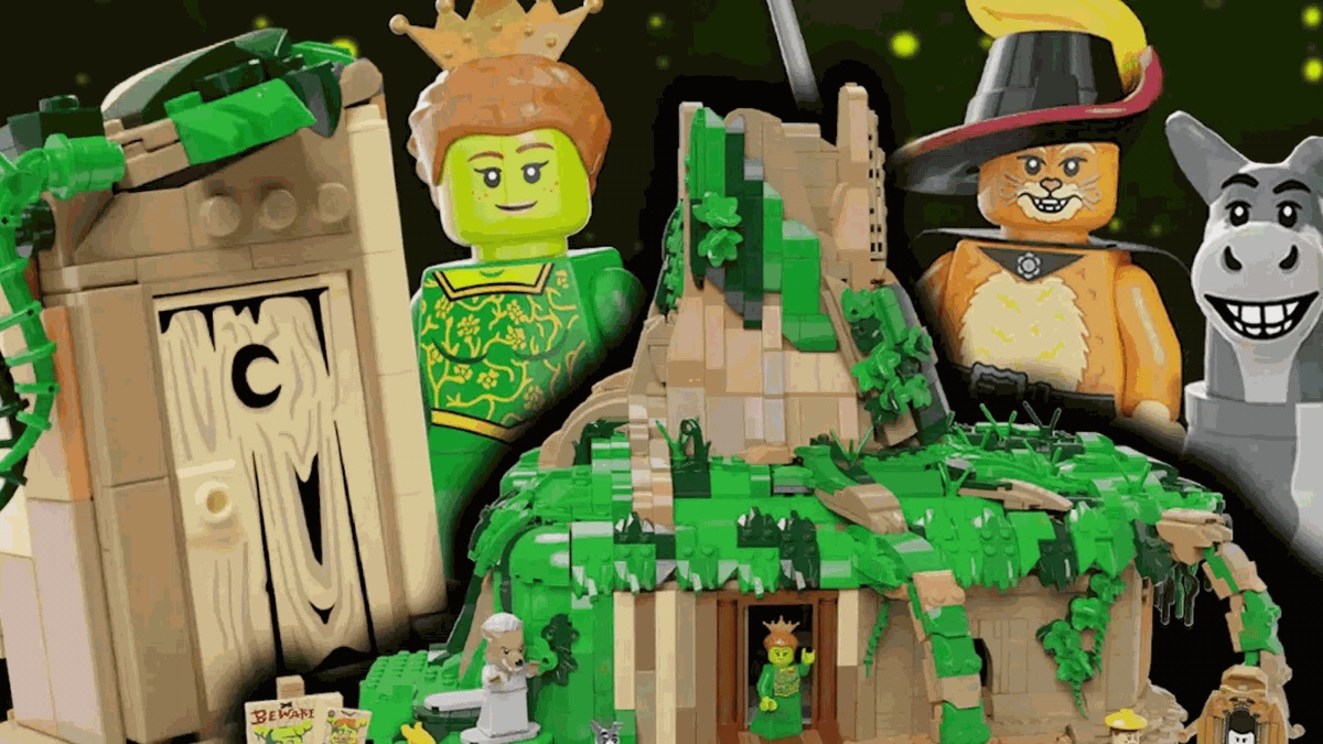 LEGO Ideas Shreks Swamp – 20th Anniversary featured