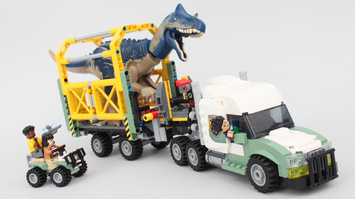 LEGO Jurassic World 76966 Dinosaur Missions: Allosaurus Transport Truck review