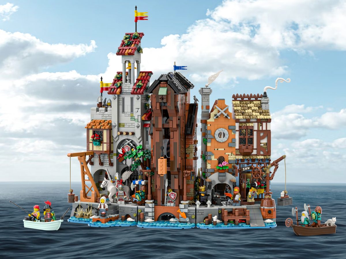 medieval city port mac bricklink series 10 1200x900