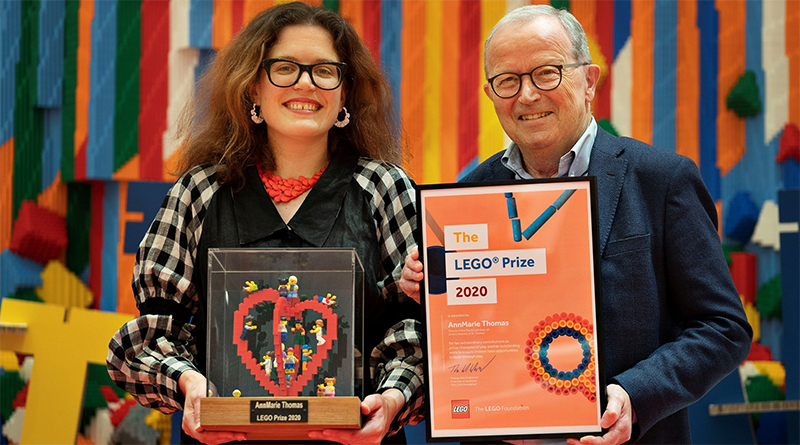 The LEGO Foundation awards 2020 prize to AnnMarie Thomas