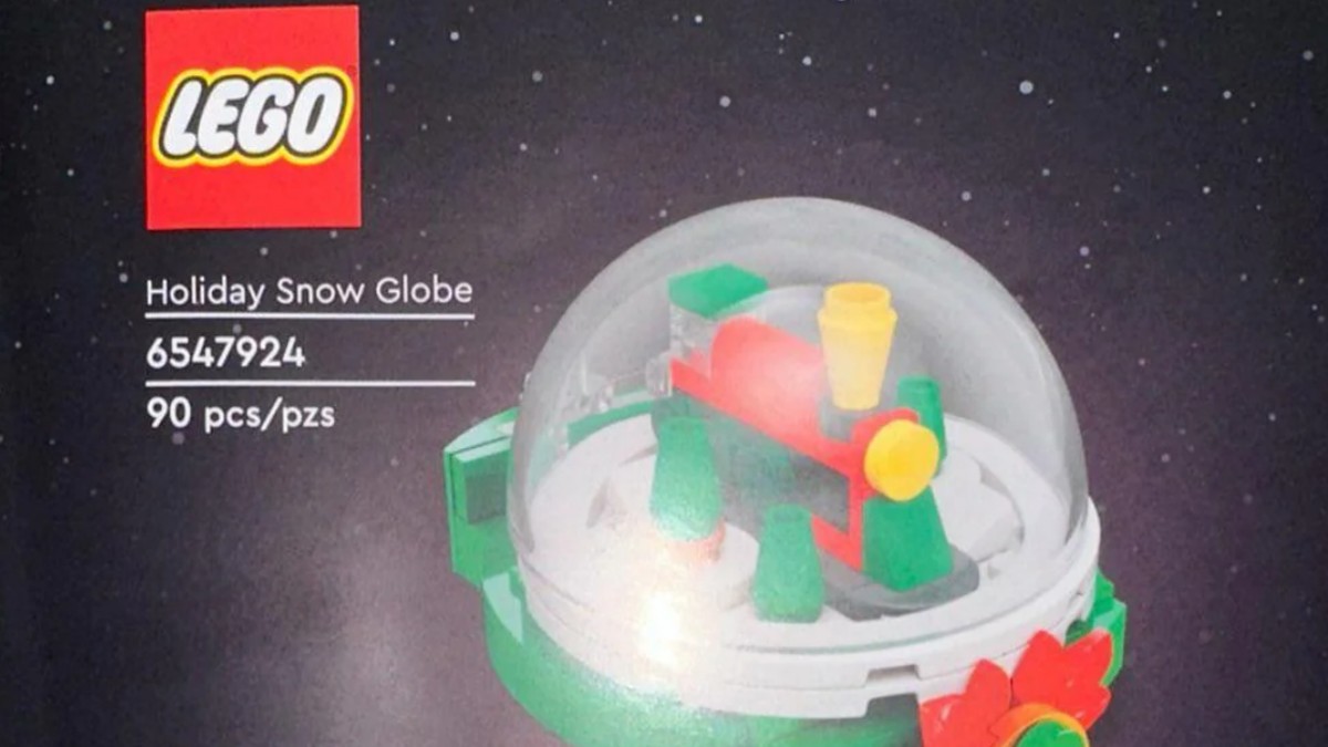 LEGO Holiday Train Snow Globe instructions revealed