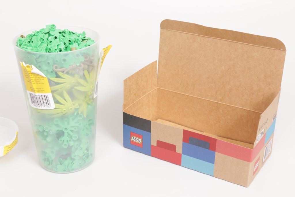 LEGO Pick a Brick cardboard box review and measurements 21 1024x683