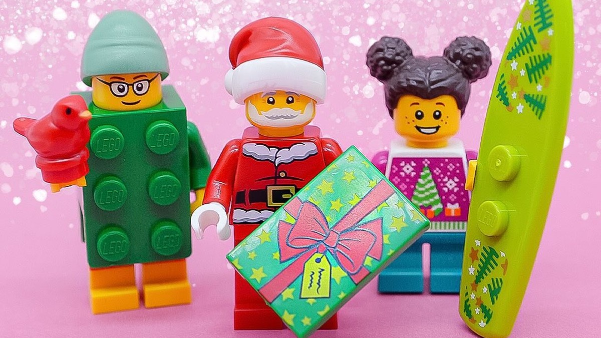 New LEGO Build a Minifigure November 2024 parts get festive