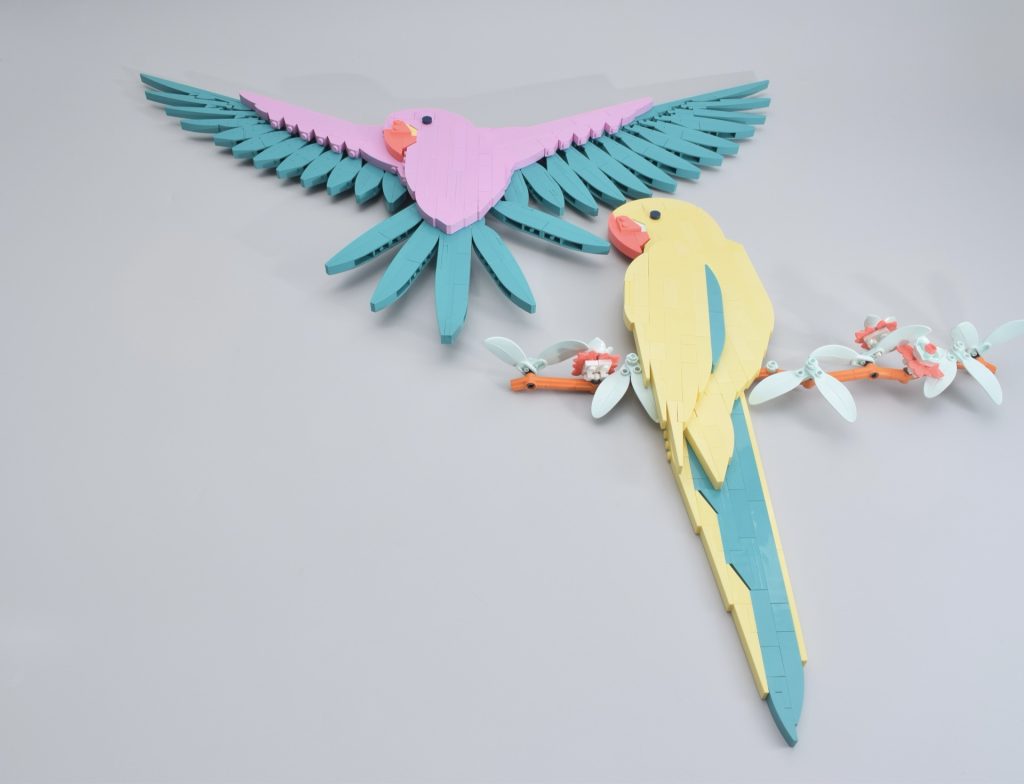 LEGO Art 31211 Macaw Parrots review 1 1024x784