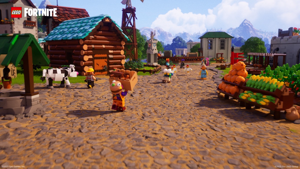 PSA: Don't attack the animals in LEGO Fortnite