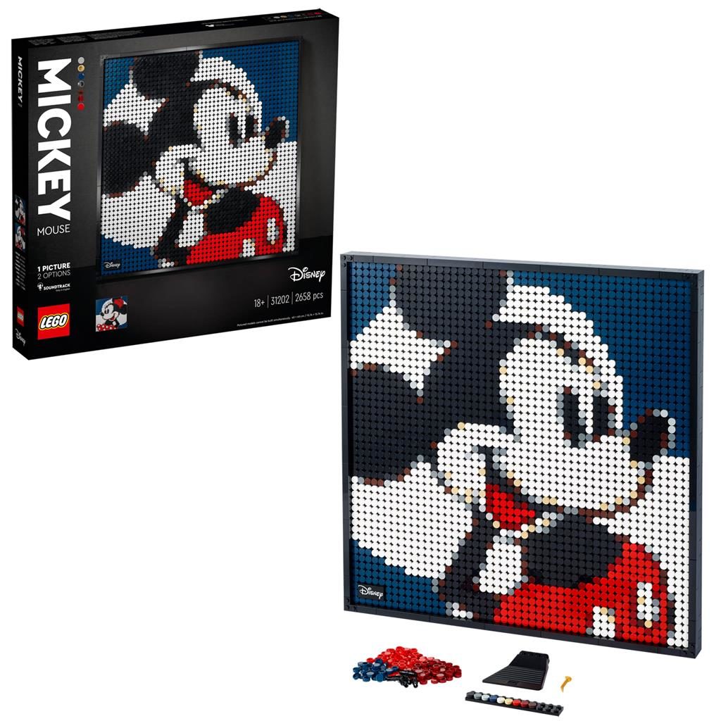 LEGO Art 31202 Disneys Mickey Mouse 1 1024x1024