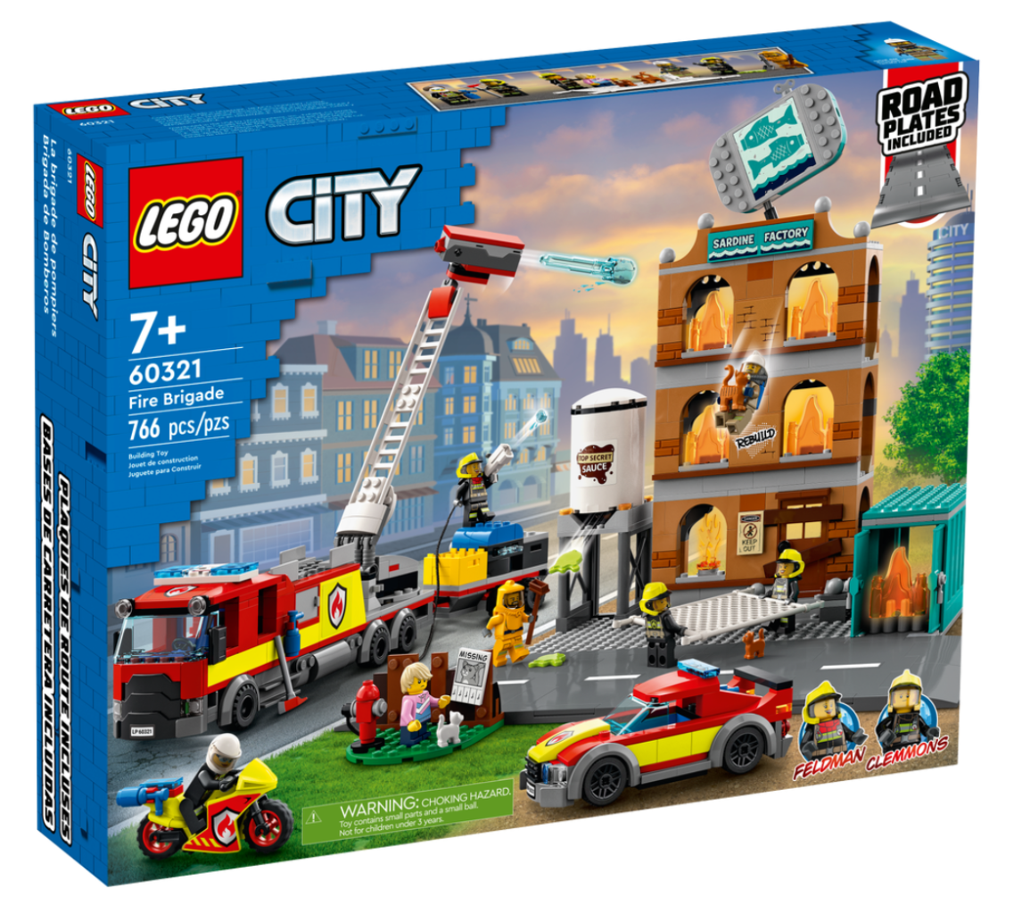 LEGO City 60321 Fire Brigade box