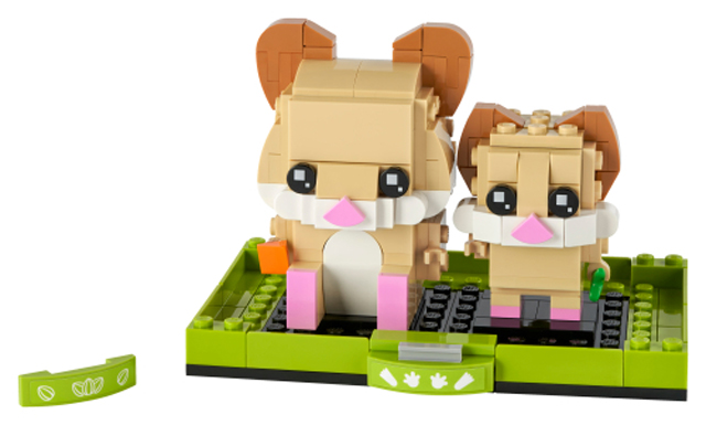 LEGO BrickHeadz Pets 40482 Hamster 1