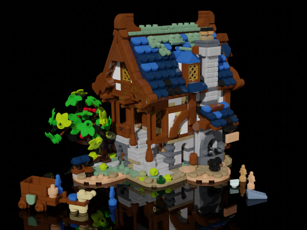 LEGO Ideas microscale 21325 Medieval Blacksmith 1024x768