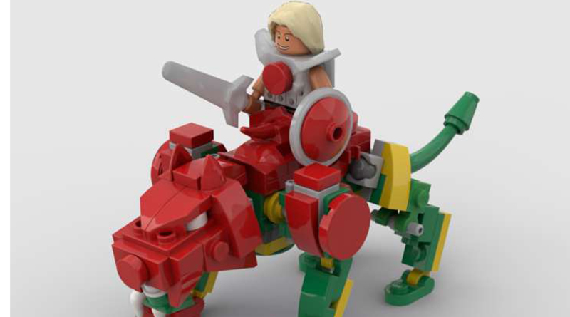 Brick Pic of the Day: He-Man and Battle Cat