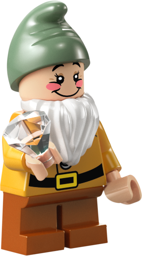 LEGO Disney 43242 Snow White and the Seven Dwarfs Cottage Bashful minifigure