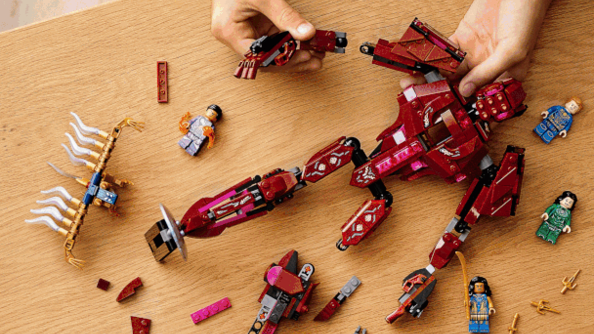 LEGO Marvel Eternals set images officially revealed