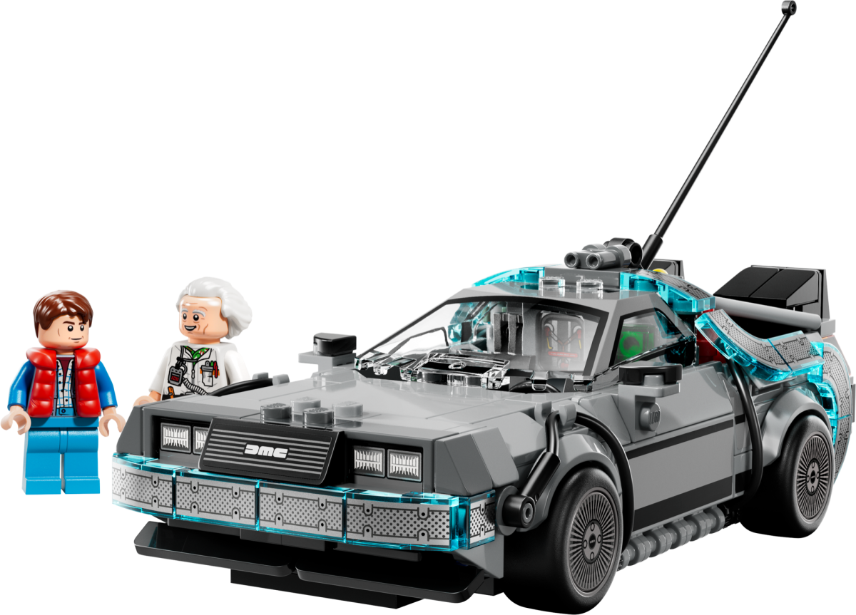 LEGO Speed Champions 77256 Time Machine from Back to the Future 4 1200x863