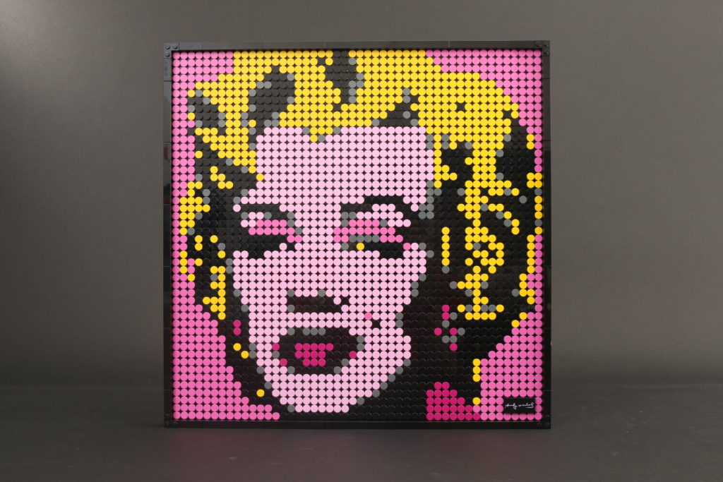 LEGO Art 31197 Andy Warhols Marilyn Monroe review 1i 1
