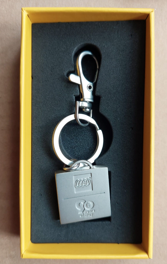 90 Years of Play Metal Keychain 2