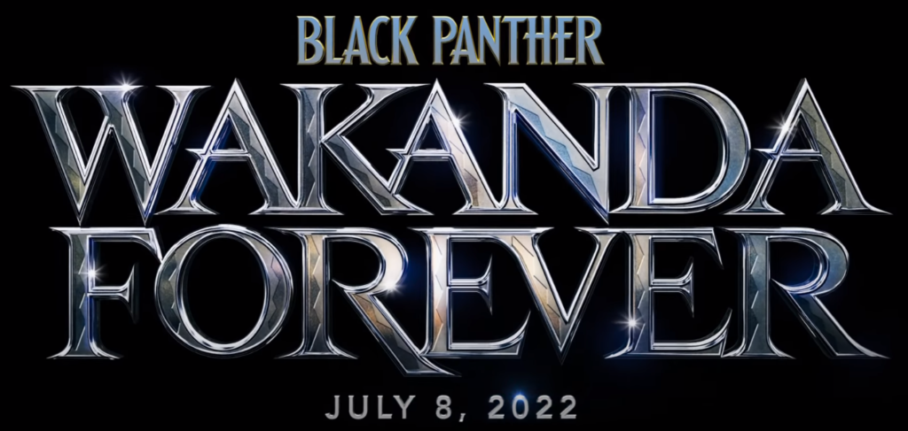 Marvel Black Panther Wakanda Forever logo