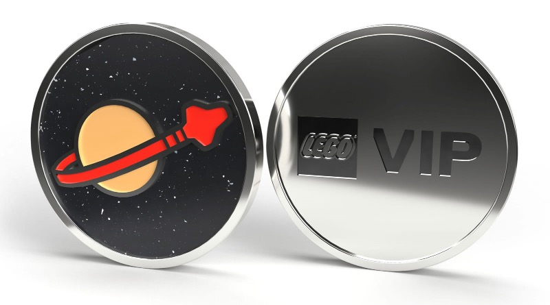 LEGO Classic Space VIP Collectible Coin available now