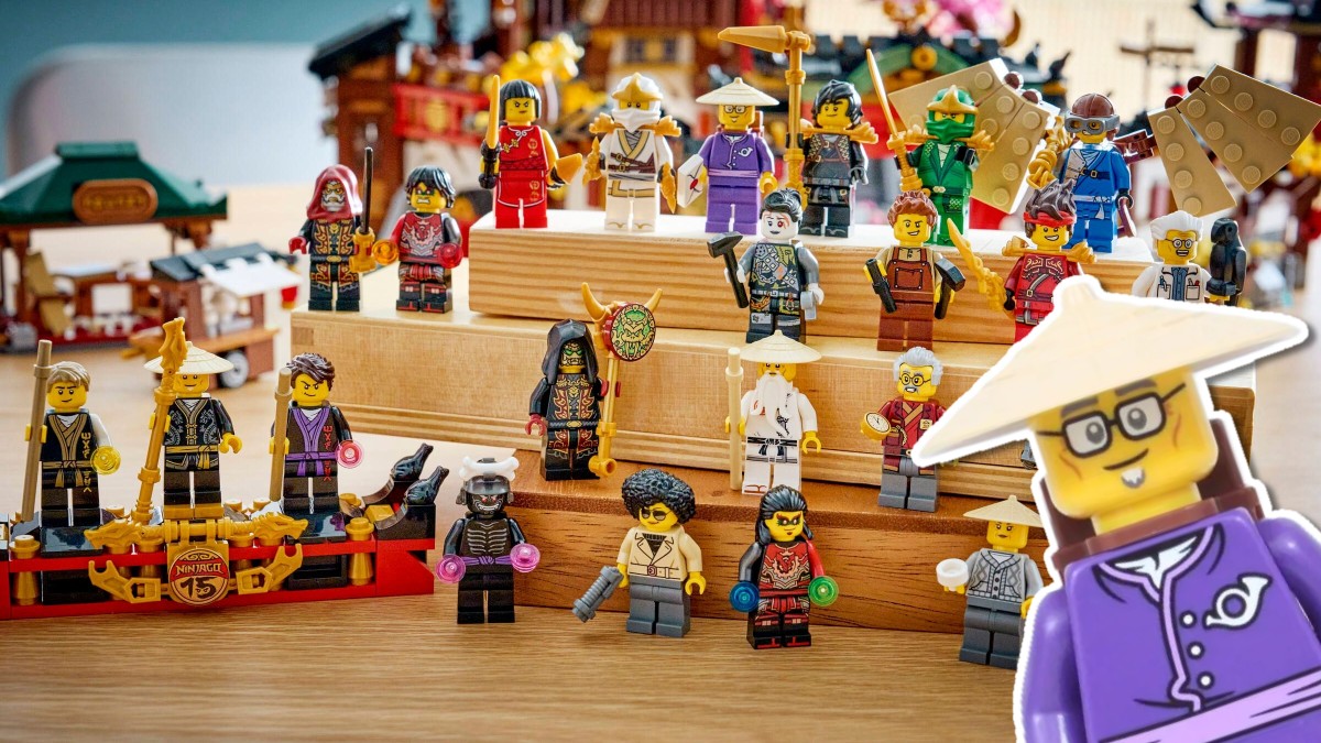 There's a 25th minifigure in LEGO NINJAGO The Old Town