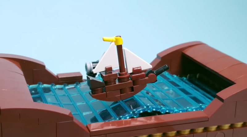 Sail the seven seas with this ingenious LEGO build