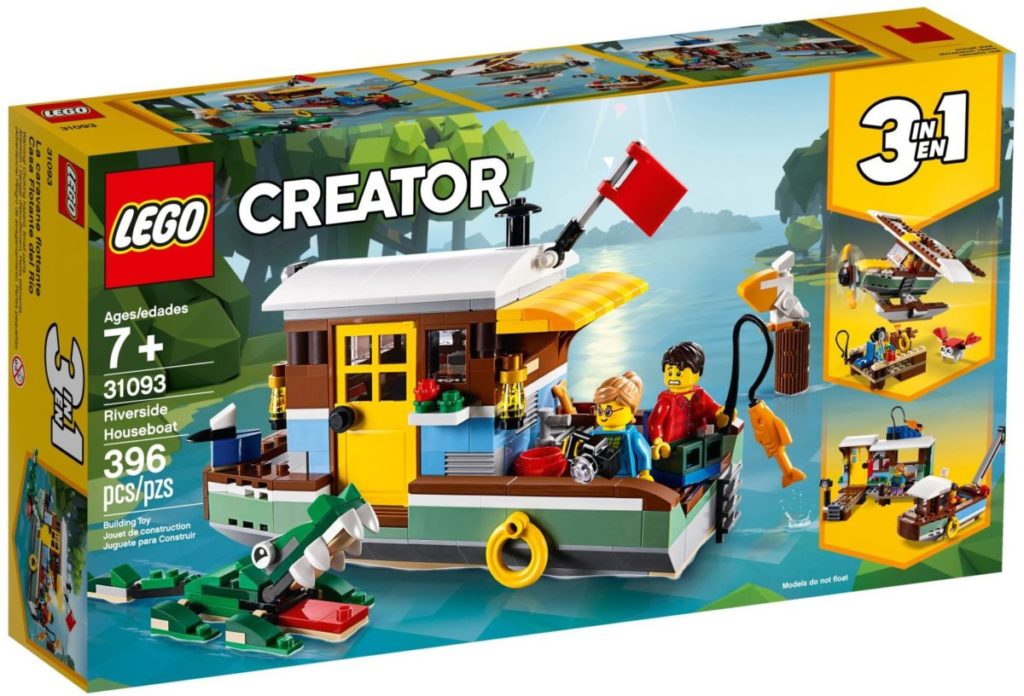 LEGO Creator 31093 Riverside Houseboat 2 1024x696