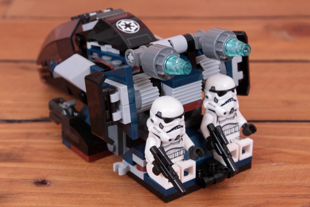LEGO Star Wars 40755 Imperial Dropship vs. Rebel Scout Speeder review 11 1024x683