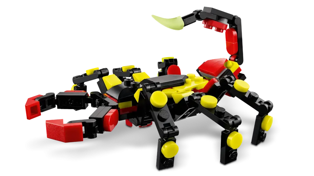 LEGO Creator 3 in 1 31159 Wild Animals Surprising Spider 8 1024x576