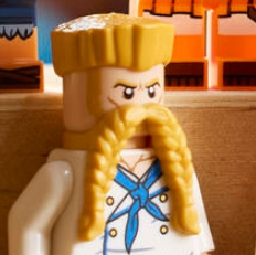 lego one piece zeff beard