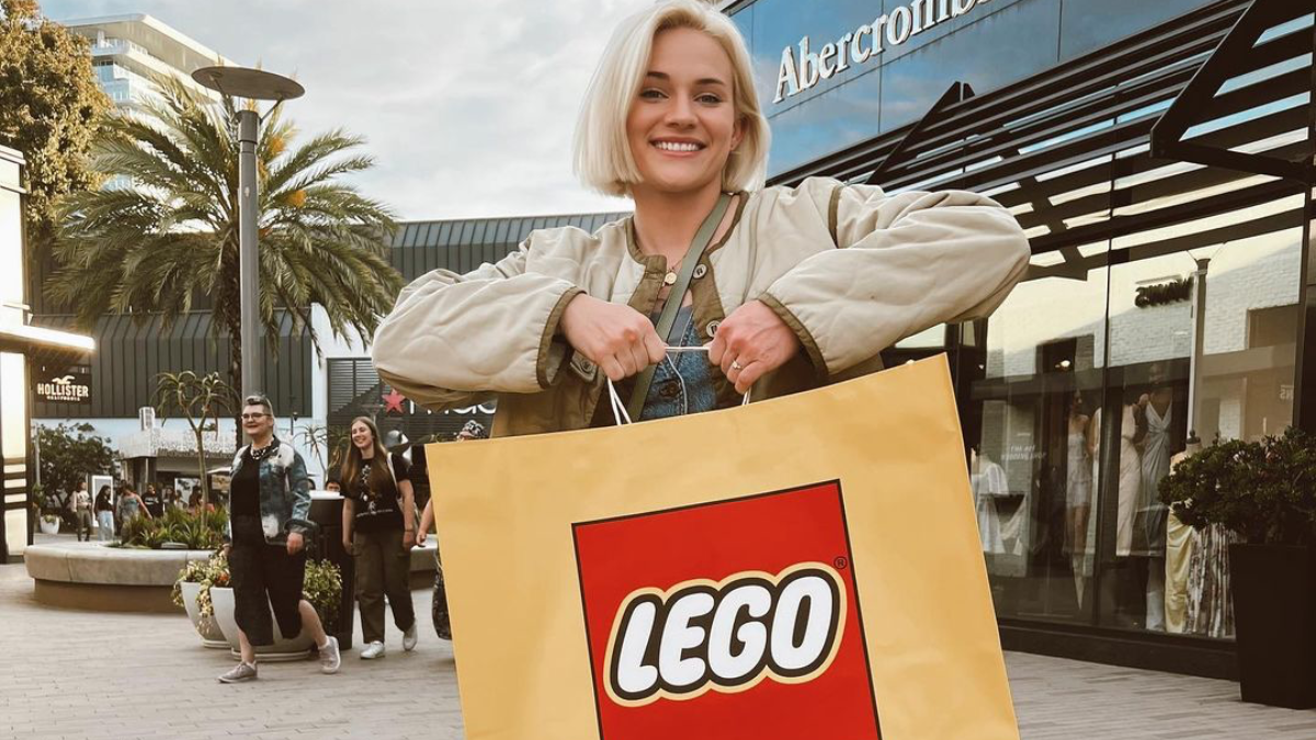 LEGO-building Olympian talks her favourite and future builds