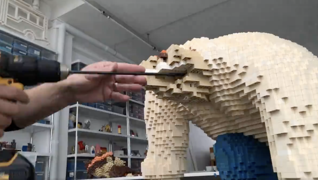 LEGO Art Repair by Sean Kenney 1024x580