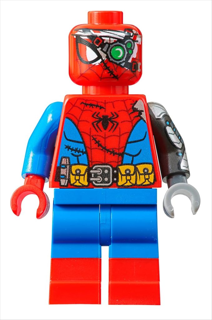 lego spider man spider verse book minifigure 679x1024