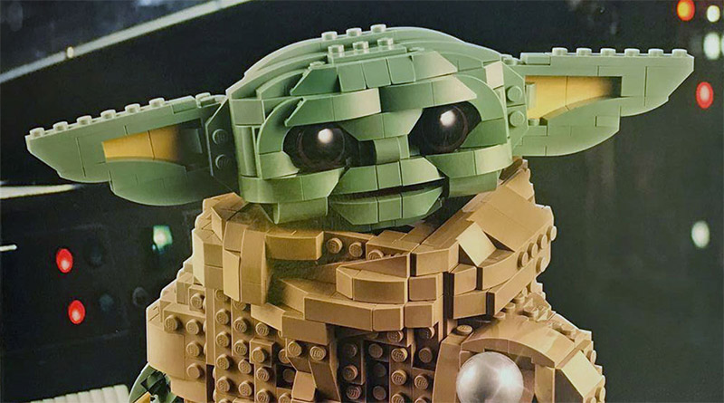 LEGO Star Wars 75318 The Child brings Baby Yoda to the brick