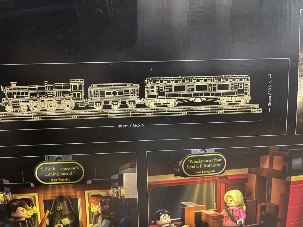 LEGO Harry Potter 76405 Hogwarts Express Collectors Edition box close up 1024x768
